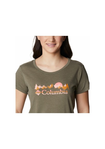 Columbıa Daısy Days Kadın T-shırt 1934592-398 Yeşil