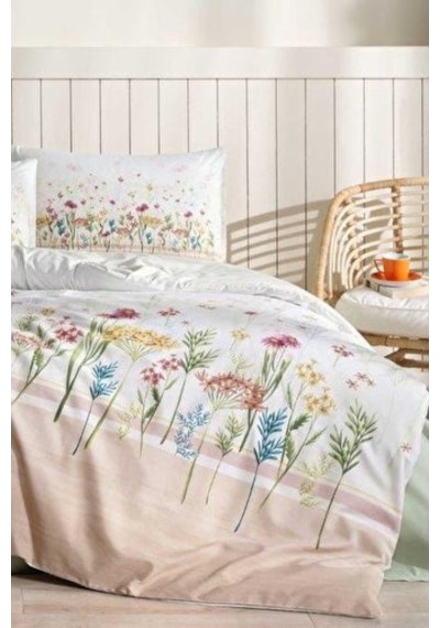 Özdilek Nev Spring Garden Nevresim Takımı Çift Kişilik Somon Diğer