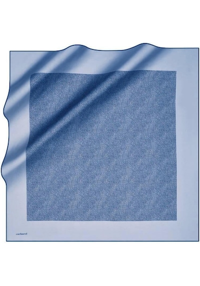 Cacharel İpek Eşarp Twill - 8734313-922 Mavi Mavi