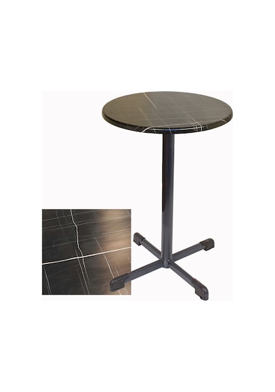 Bistro Masa Halley - Werzalit, Wermodin Ve Allzalit Tabla 60 Cm Çap - Palazzo Çok Renkli Bistro Masa Halley - Werzalit, Wermodin Ve Allzalit Tabla 60 Cm Çap - Palazzo Çok Renkli