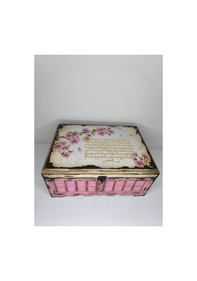 Hediyelik Kutu Mücevher Takı Kutusu Pembe - 685505998