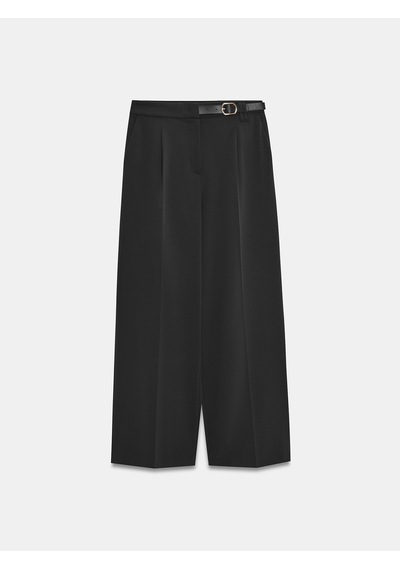 Dilvin 72662 Orta Bel Kemerli Pantolon-siyah Siyah