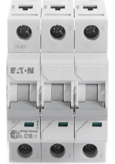 Eaton 194789 Minyatür Devre Kesici - 4,5ka - C Eğrisi - 3x10a