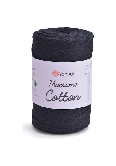 Macrame Cotton %80 Pamuk %20 Polyester 250 G 225 M Makrome İpi-750-1 Adet