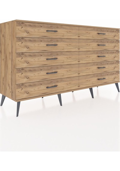 Hyperion Konsol 10 Çekmeceli 176x44x99 Çam-çam Çam-çam Hyperion Konsol 10 Çekmeceli 176x44x99 Çam-çam Çam-çam