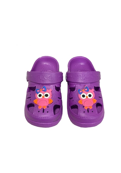 Daye Bk1001Kaydırmaz Baykuş Desenli Çocuk Sandalet Terlik