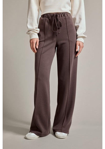 Defacto Relax Fit Normal Bel Düz Paça Modal Pantolon G2912ax25aubn336 Kahve