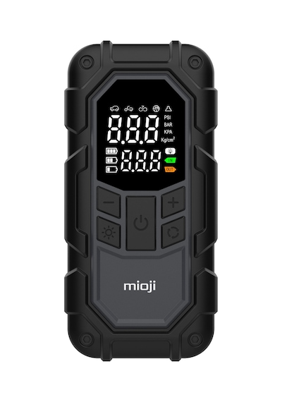 Mioji D8H Plus 4in1 16000mah 2000a Akü Takviye + Hava Pompası + Led Fener + Powerbank