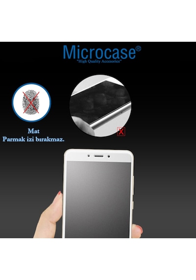 Microcase Huawei Honor 8X Tam Kaplayan Çerçeveli Cam - Mat Siyah