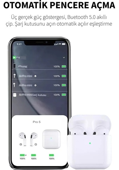 Deilmi Pro 5 Bluetooth Stereo Kulak İçi Kulaklık