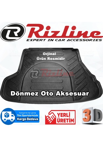 Kia Cerato 3D Bagaj Havuzu Paspası 2004-2009 Arası Rizline N11.16867