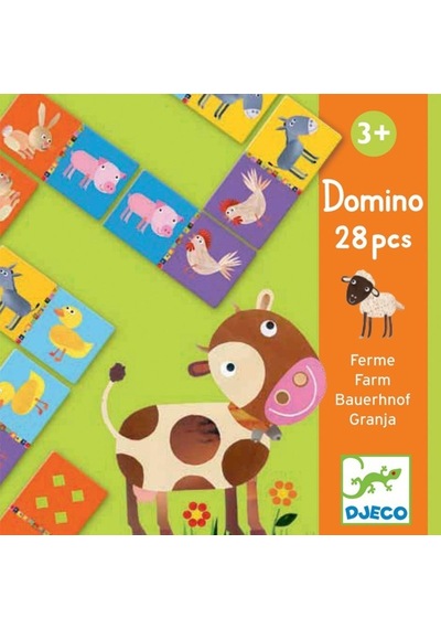 Djeco Domino Oyunları / Domino  Farm