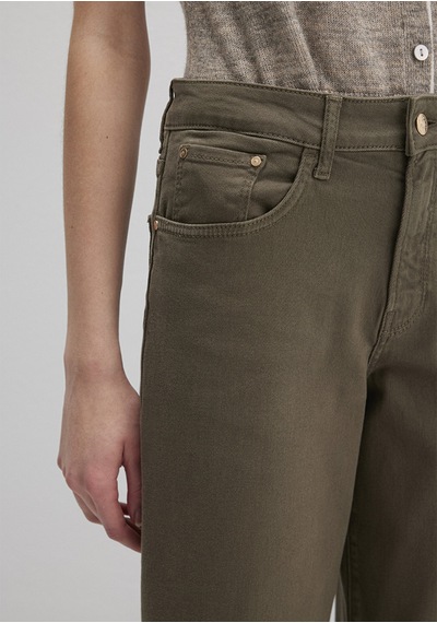 Mavi - Paloma Haki Gabardin Pantolon 1010114-91195 Yeşil