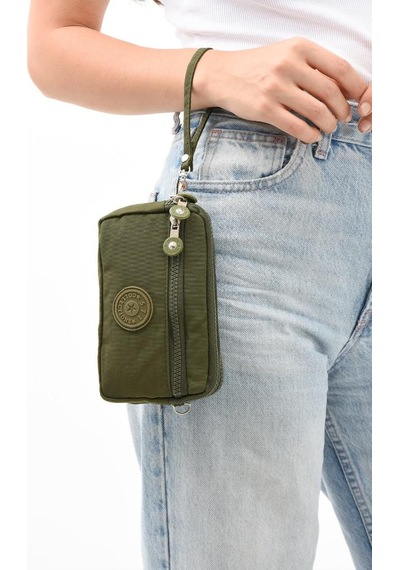 Baginn Klinkır Kumaş Mini Çapraz Askılı Kadın Cep Telefonu Çantası El Çantası Cüzdan 10 18 Cm Su İtici 001