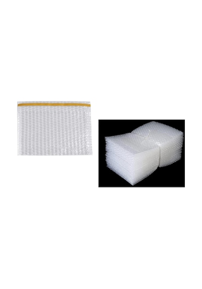 Balonlu Patpat Torba, Bantlı Baloncuklu Torba-zarf 15cm En X25cm Boy +5cm Kapak 50 Adet