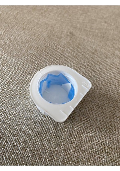 Kilitli Beyaz Plastik Kapak 29,5Mm 10 Adet