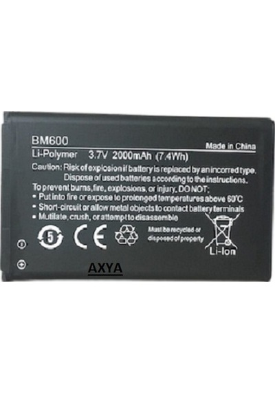 Senalstore Sony Xperia M2 Uyumlu Arka Kapak Pil Kapağı Zyxel Wah7608 300 Mbps 2.4 Ghz 4g-lte Router Batarya Pil Bm600