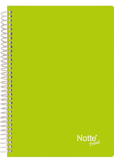 Trend A4 40 Yaprak Spiralli Pvc Kapak Kareli Defter