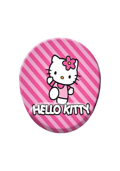 Hello Kitty Çizgili Yazılı Baskılı Bilek Destekli Mouse Pad Mousepad