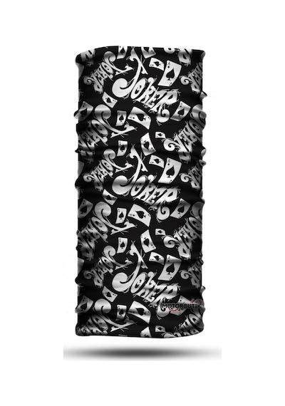 Motosıklet Bandana-boyunluk Crt-864 Siyah - Beyaz