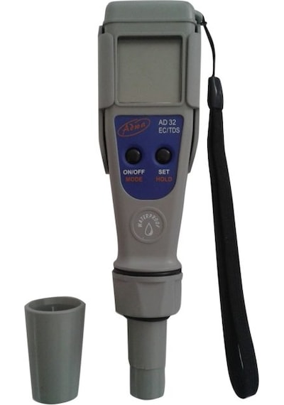 Adwa Ad32 Su Geçirmez Ec/tds Ve Sıcaklık Ölçer Hassas Ölçüm Mesafesi 0-20 Ms/cm