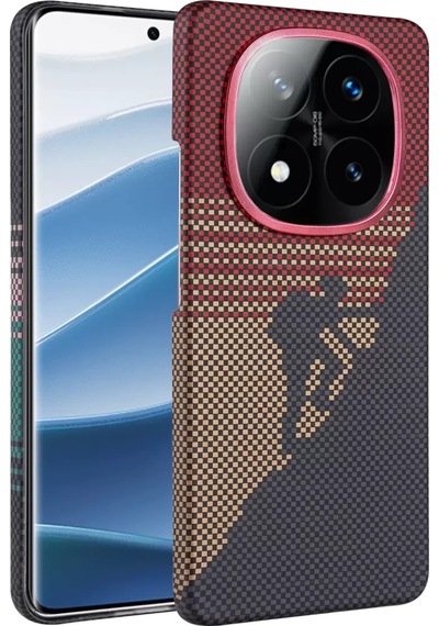 Newface Xiaomi Redmi Note 14 Pro 5g Vega Magsafe Kapak - Kırmızı