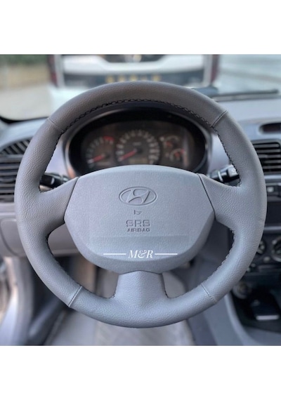 Hyundai Accent Kaplama Deri Direksiyon Kılıfı