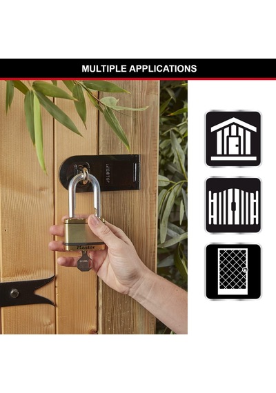 Master Lock Ağır Hizmet Tipi Asma Kilit Tuş Kilidi Lamine Çeli