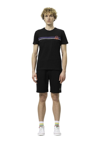 United Colors Of Benetton Erkek Baskılı Tshirt Ben.m20478 SIYAH