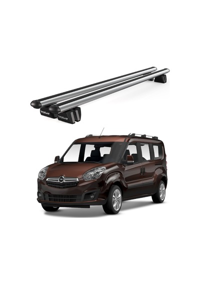 Pençe Opel Combo Ara Atkı 2012-2018 Uyumlu Gri Ara Atkı Port Bagaj Tavan Barı