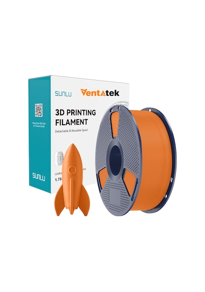 Sunlu Turuncu High Speed Pla Filament - 1.75mm - 1 Kg Turuncu