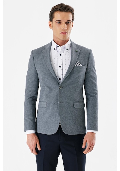 İmza Lacivert Desenli Mono Yaka Çift Yırtmaç Likralı 6 Drop Slim Fit Dar Kesim Klasik Ceket 1002240151-lacivert Lacivert İmza Lacivert Desenli Mono Yaka Çift Yırtmaç Likralı 6 Drop Slim Fit Dar Kesim Klasik Ceket 1002240151-lacivert Lacivert