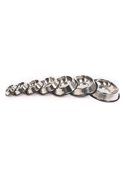 M-pets Crock Paslanmaz Çelik Kedi Ve Köpek Mama Ve Su Kabı Xl 29,5x7 Cm 1560 Ml 244-51047.05