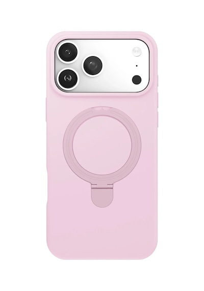 Ankaverse Apple İphone Uyumlu 17 Pro Max Regal Magsafe Standlı Kapak - Açık Pembe