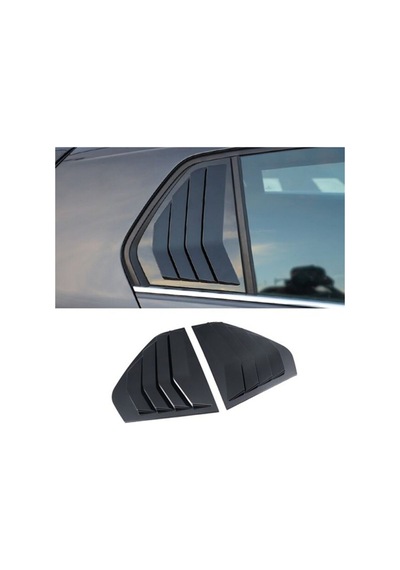 Volkswagen Golf 8 Ithal Piano Black Cam Kaplama Vizörü