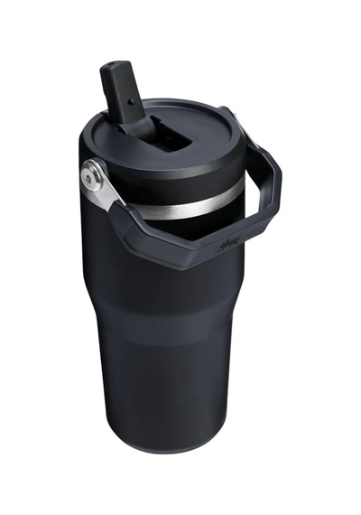 Stanley The Iceflow Flip Straw 2.0 Tumbler 0.6l / 20oz Black 2.0 Termos As1012044045 Siyah