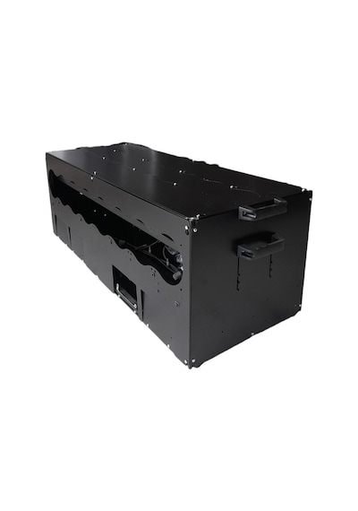 RigBu Kapalı Mining Rig Kasası SK101 Fanlı Siyah