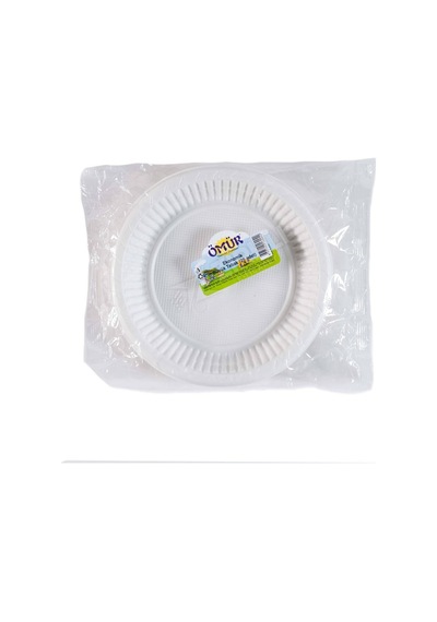 5 Adet Deva Ömür Plastik Tabak Büyük 25'li Eko