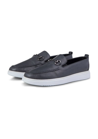 Ducavelli Anchor Hakiki Deri Erkek Günlük Ayakkabı, Loafer Ayakkabı, Hafif Ayakkabı, Yazlık Ayakkabı, Hafif Ayakkabı Gri