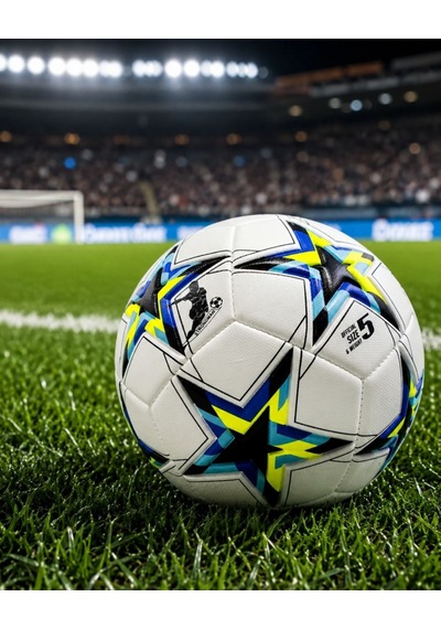 Antrenman Ve Maç İçin Futbol Topu Kaymaz Yüzeyli Dengeli Sekme Yapısı