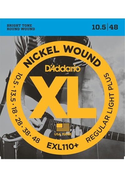 D'addario Exl110+ Nickel Wound. Regular Light Plus. 10.5-48 Takım