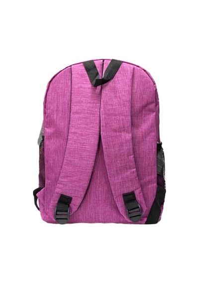 Markahit Su Geçirmez Kumaş Ortaokul Lise Unisex Okul Sırt Ve Seyahat Çantası - Pembe