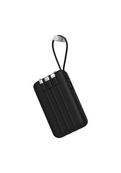 Enerx ENR-P10DC 10.000 Mah 2.1A Dahili Kablolu Led Aydınlatmalı Powerbank