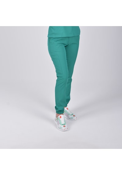 Ameliyathane Yeşili Likralı Jogger Alt Üst Takım