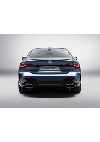 BMW 4 SERİSİ G22 M-TECH İÇİN M440i DİFÜZÖR + EGZOZ UCU 2020-2022