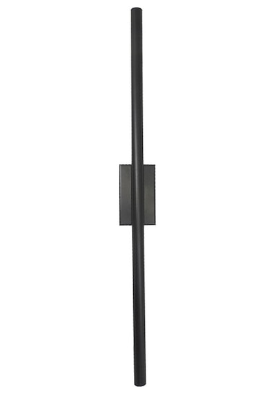Dekoratif Led Aplik Siyah Renkli 70 Cm Beyaz Işık Beyaz
