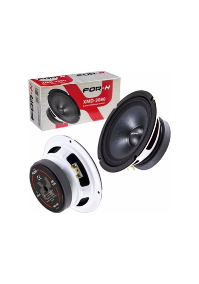 For-X 3080-20 Cm-300W-150W Rms Kaliteli-Kapaklı Midrange-2 Adet