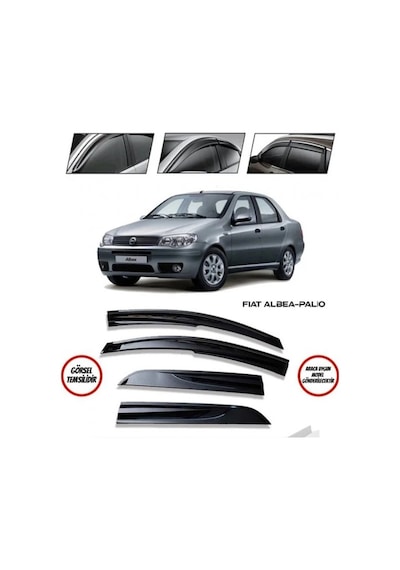 fiat albea cam rüzgarlığı  ( KUTULU GÖNDERİM)