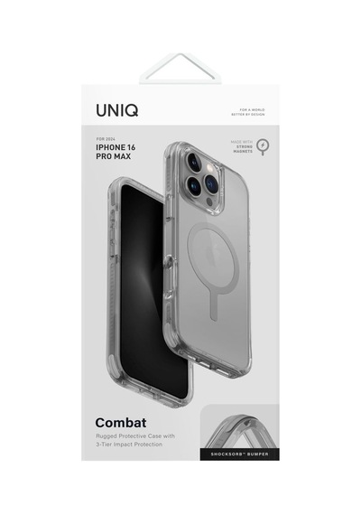 Apple Uyumlu iPhone 16 Pro Kılıf Combat Serisi Üç Katmanlı Magsafe Özellikli Magclick Koruyucu Kılıf Stone Apple Uyumlu iPhone 16 Pro Kılıf Combat Serisi Üç Katmanlı Magsafe Özellikli Magclick Koruyucu Kılıf Stone