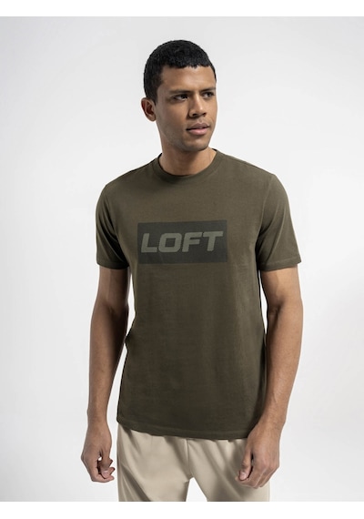 Loft Erkek T-shirt Haki Lf2035780 24yp69000132 P69195 Haki